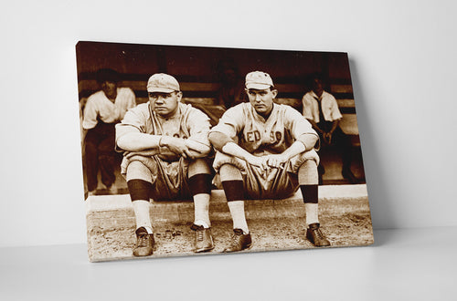 Babe Ruth & Ernie Shore as Red Sox, 1915