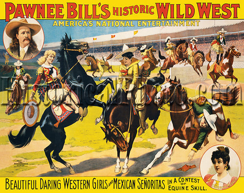 Pawnee Bill: Daring Western Girls