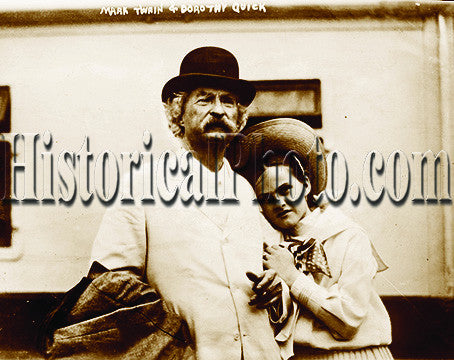 Mark Twain and Dorothy Quick