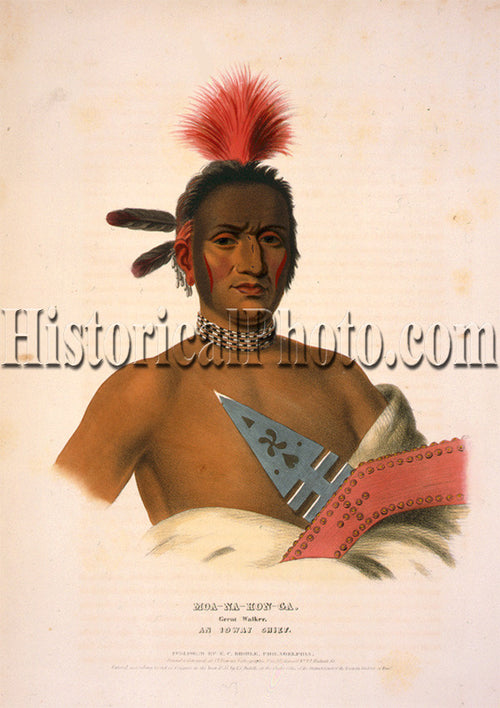 Moa-Na-Hon-Ga, an Ioway Chief