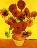 Still Life: Vase with Fifteen Sunflowers