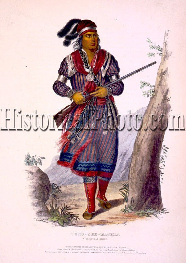 Tuko-See-Mathla, a Seminole Chief
